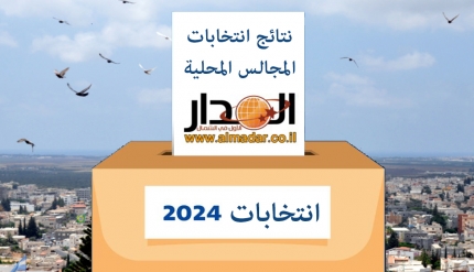 المدار ينشر نتائج انتخابات المجالس المحلية لعام 2024 , شاهدوا النتائج بالقرى والمدن العربيه - محتلن 
